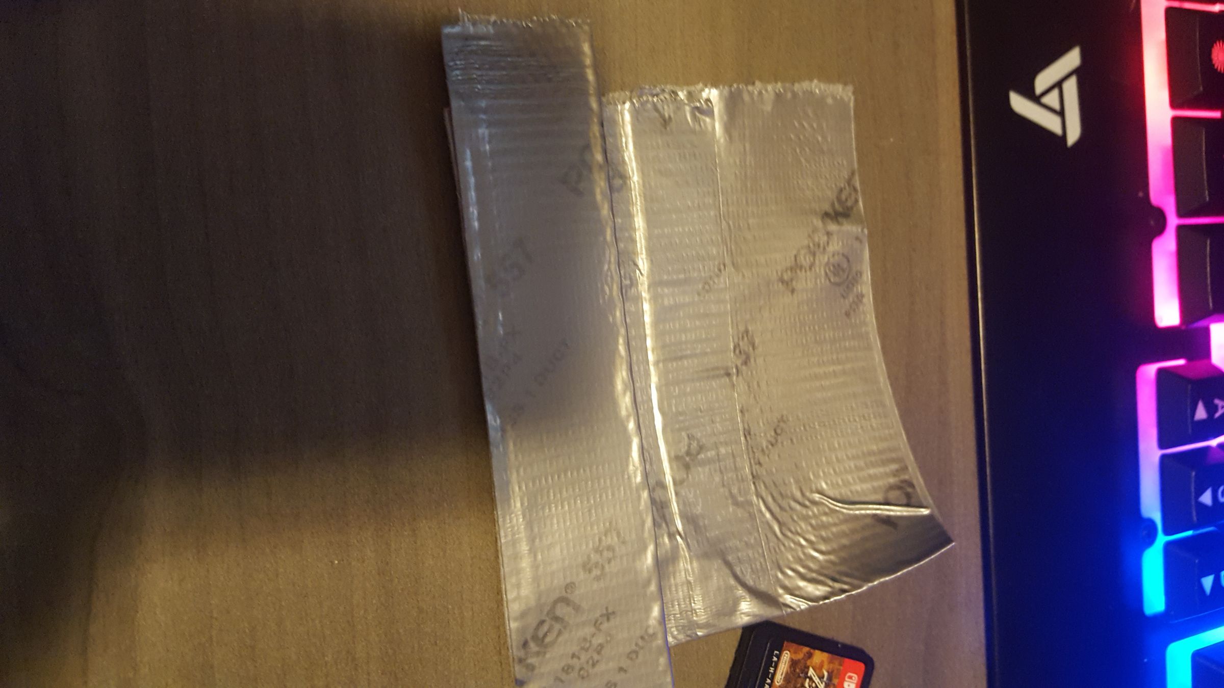 Duct Tape Game Cartridge Holder 3 Steps Instructables