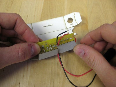 Fold the Circuit Box Into Shape and Glue.