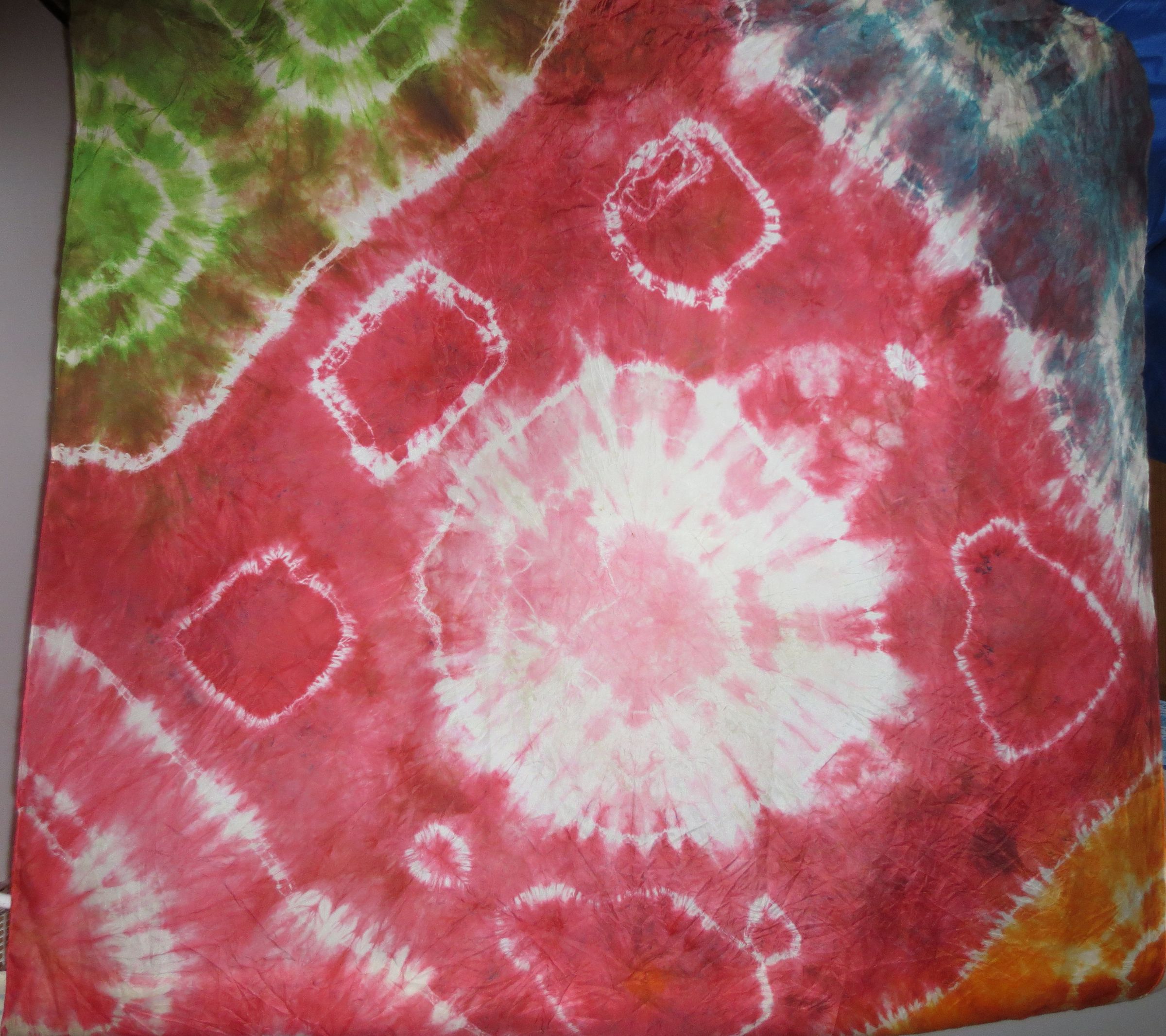 Easy Artistic Dye Technique Using Microwave Oven