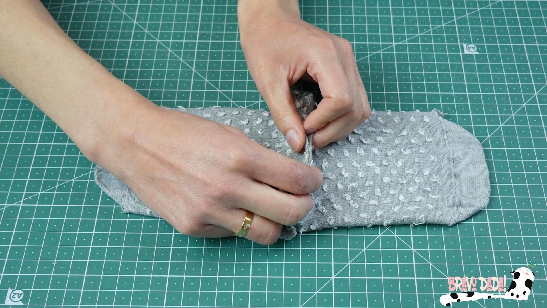DIY How to Make a Cat Toy Out of Old Socks Old Clothes Reuse Ideas