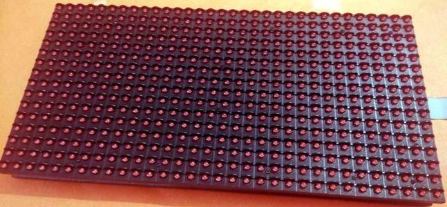 Dot Matrix Display(DMD) Clock