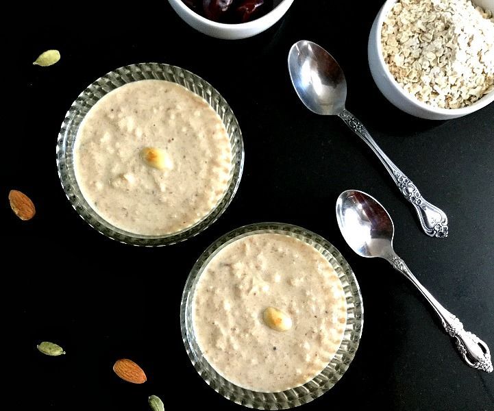 DATES AND OATS PAYASAM/KHEER/PUDDING