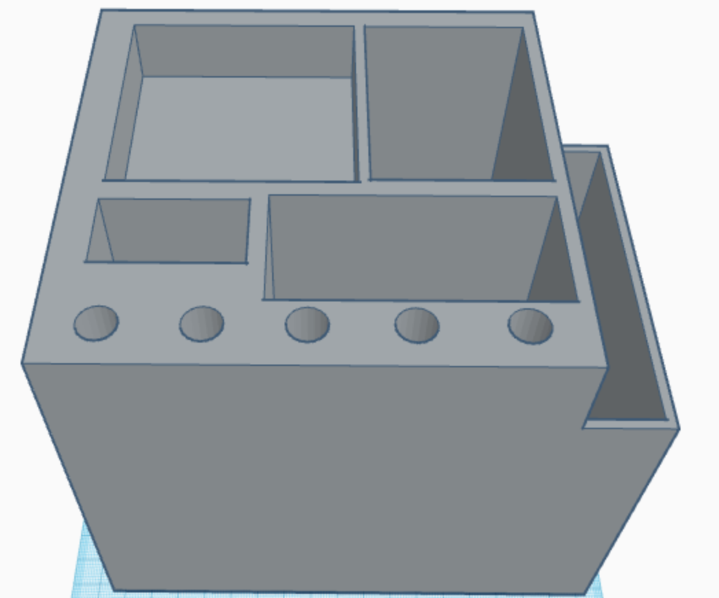 Desk Organizer Cube Using TINKERCAD! 8 Steps Instructables