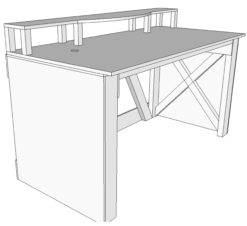 How to Make a Standing Desk and Music Workstation