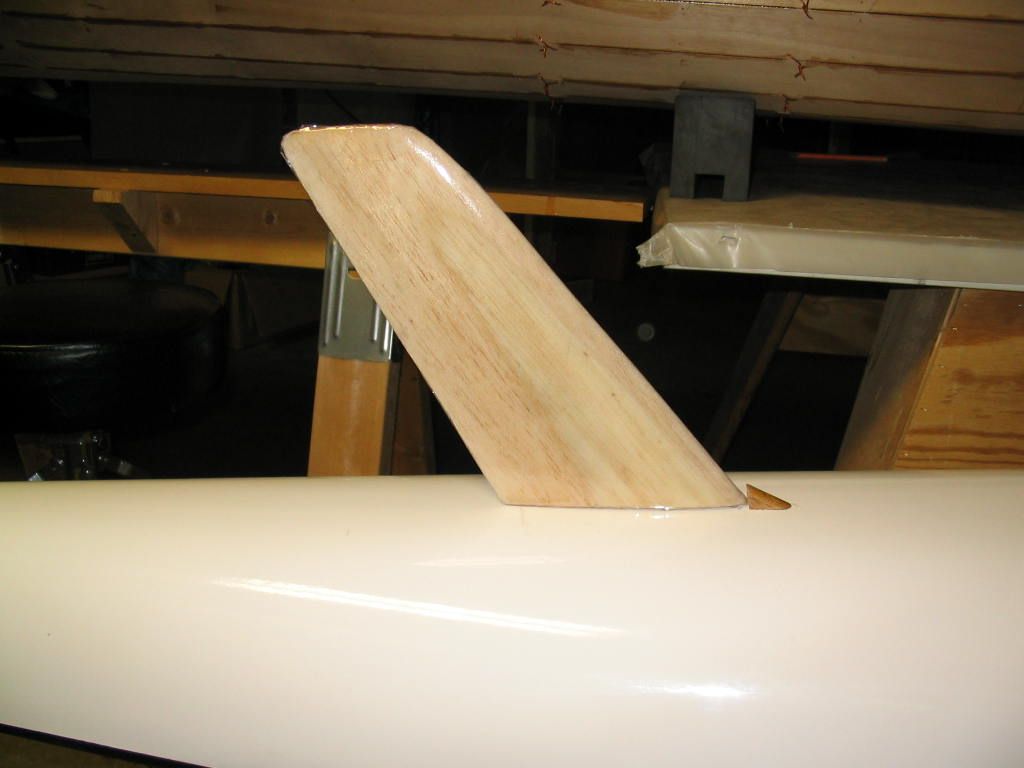Homemade Rudder for Surfski