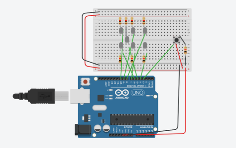 Attach LED Lights, Button and Wires