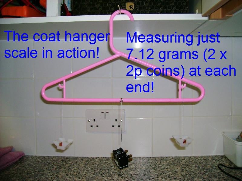 Super Simple Coat Hanger Scale (Sensitive, Too!) 3 Steps Instructables