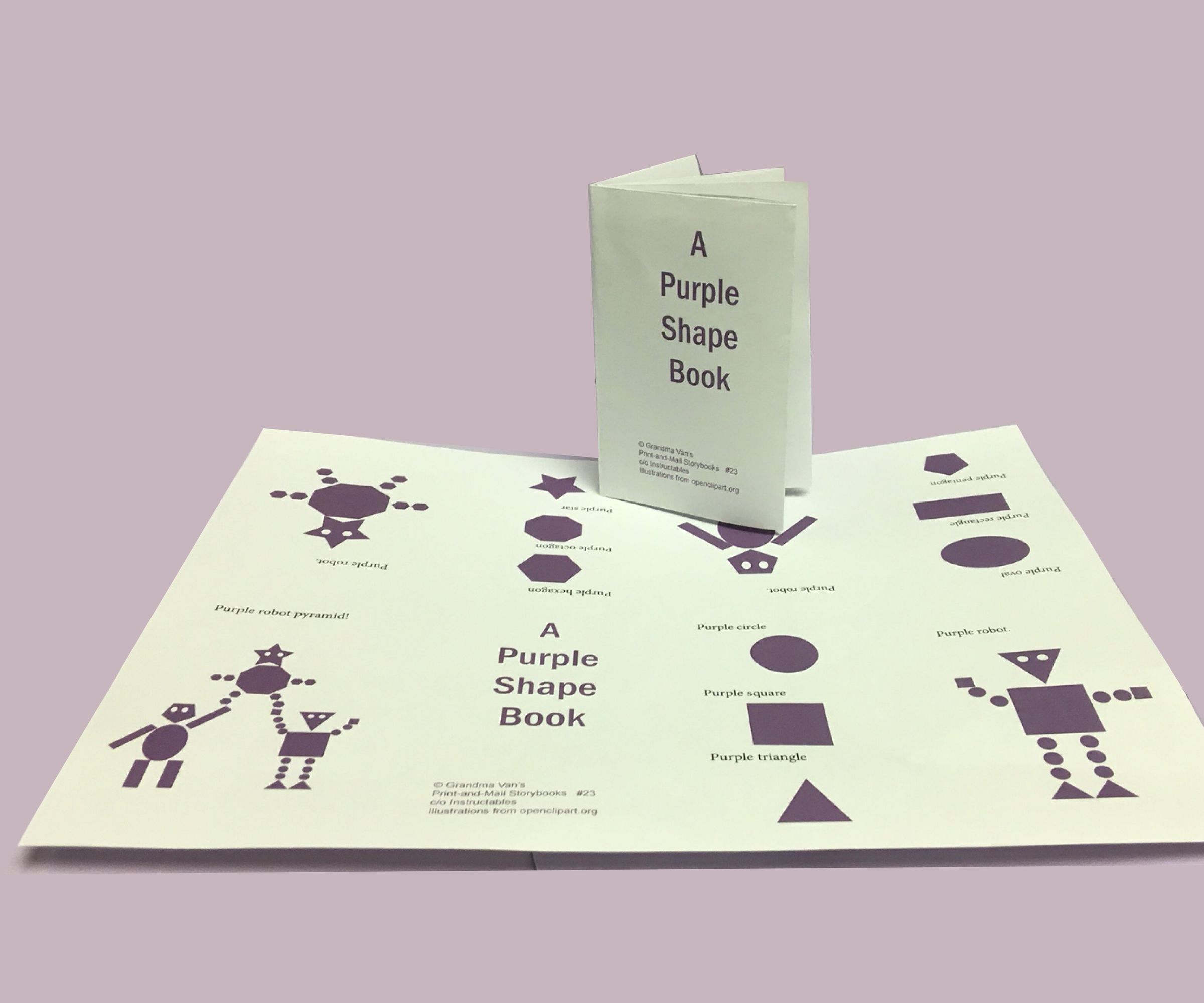 A Purple Shape Book (#23)