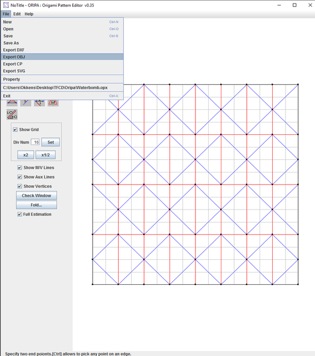 Technical Origami With ORIPA, FreeForm Origami and SolidWorks - TfCD TU ...