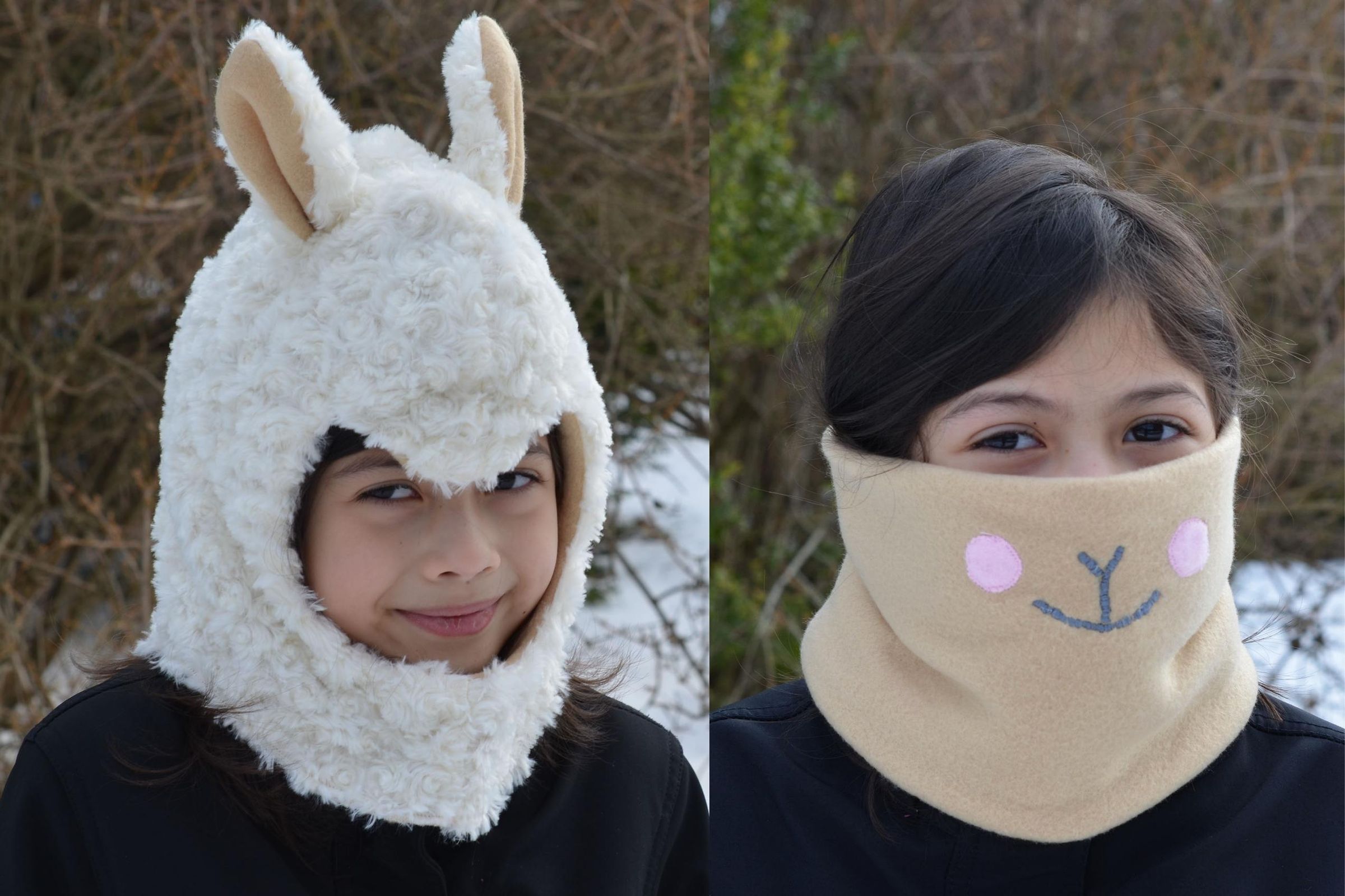 Warm Llama Balaclava With Scarf 12 Steps (with Pictures) Instructables