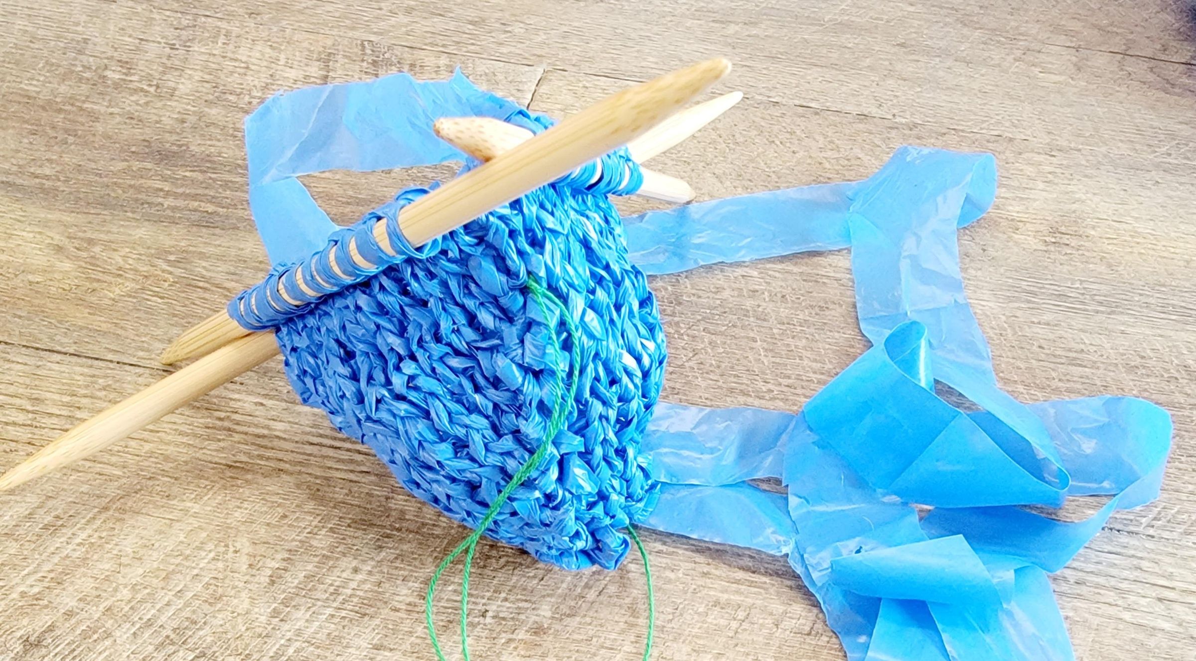 Knit Plastic Bag Ball 10 Steps (with Pictures) Instructables