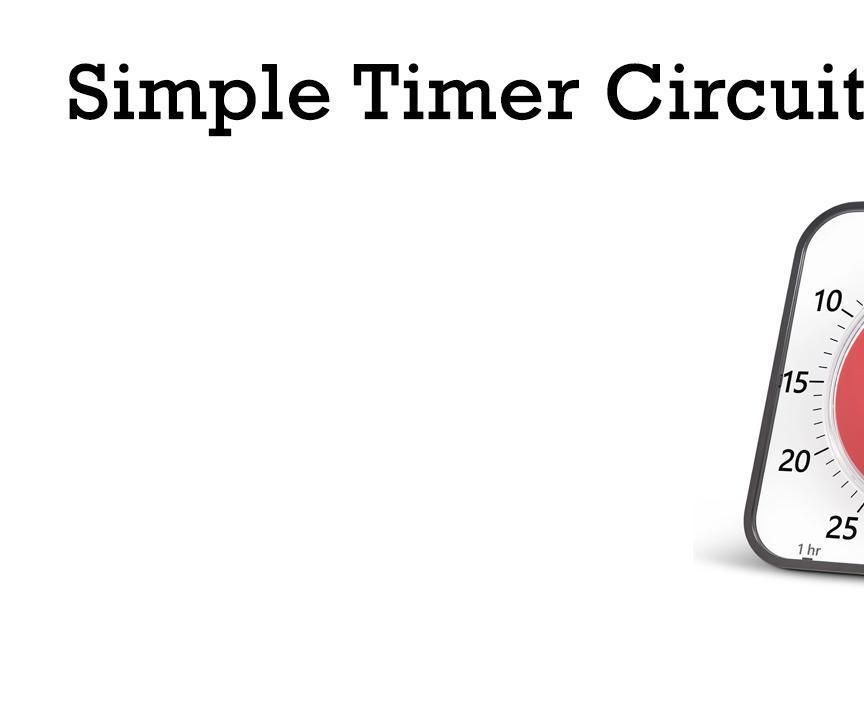 2N3904 NPN Transistors to Make a Simple Time Circuit