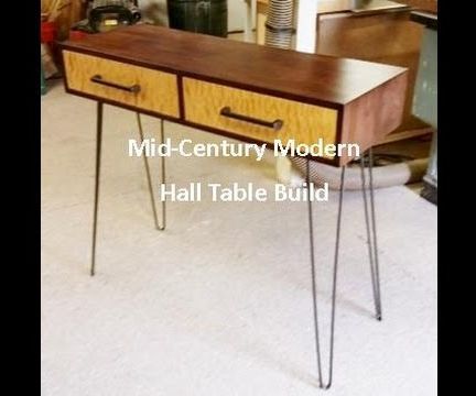 Mid-Century Modern Hall Table Build Pt.2