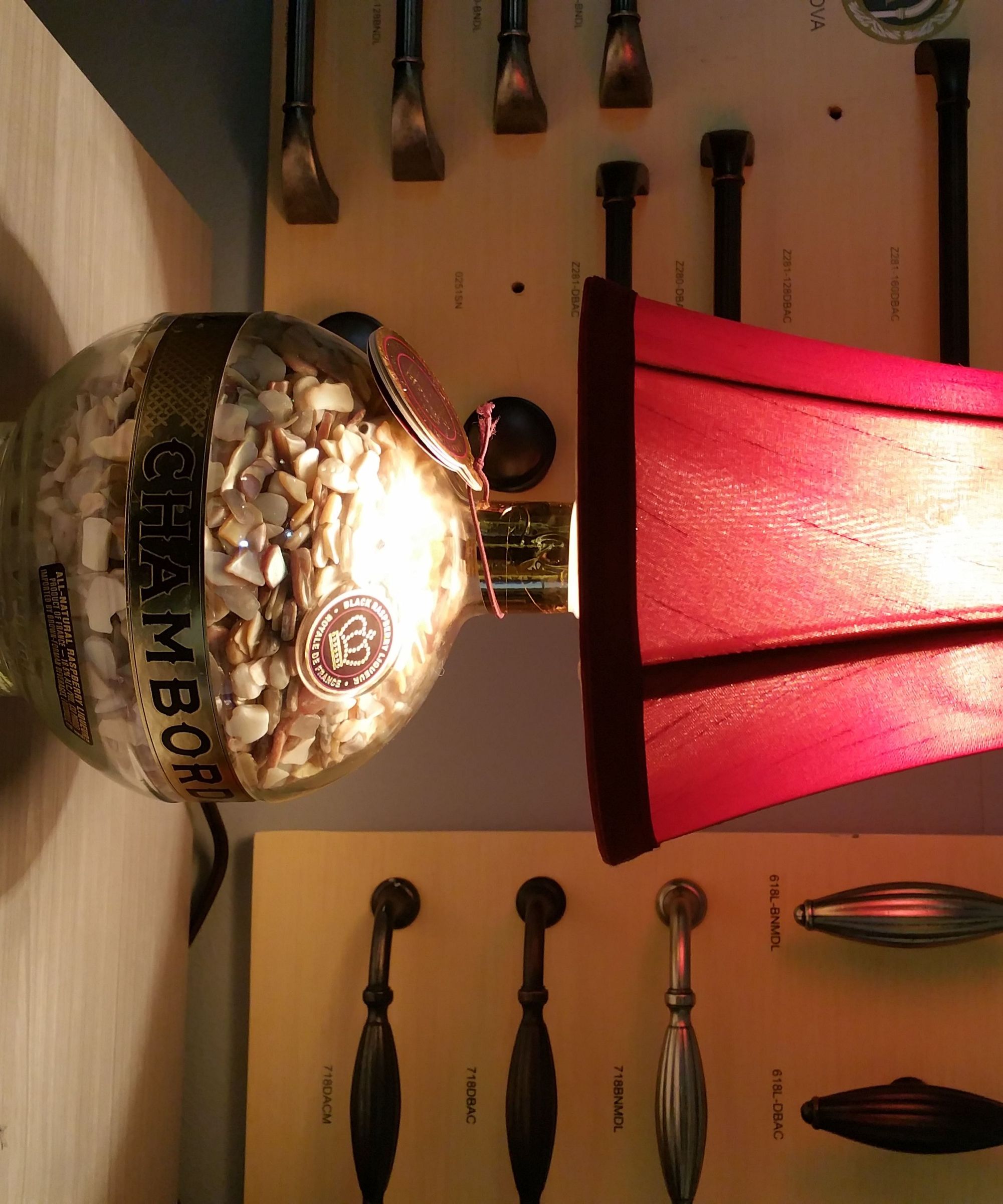 Upcycling Bottles to Lamps