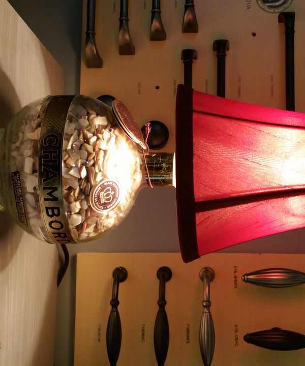 Upcycling Bottles to Lamps