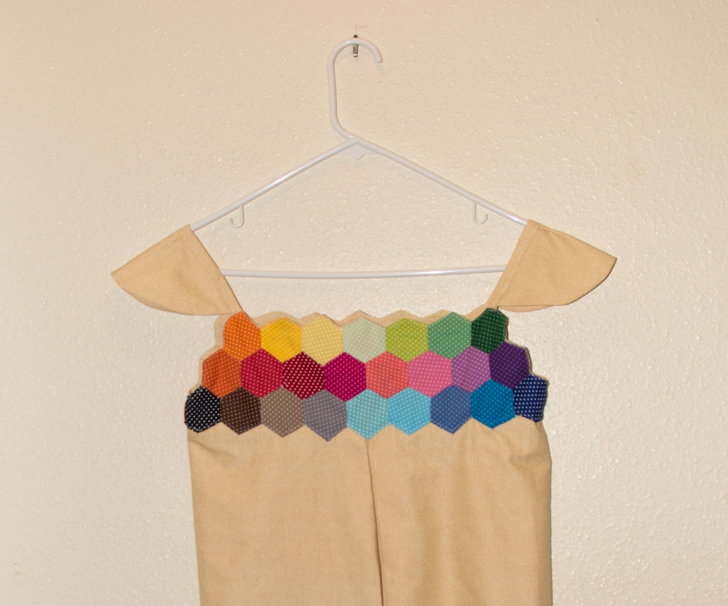 English Paper Piecing Dress