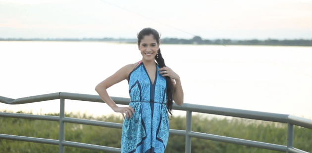 How to Make a Multi-scarf Dress