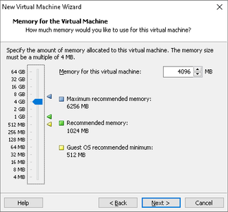 Virtual Machine Hardware Configuration