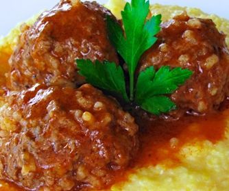 Classic Pressure Cooker Porcupine Meatballs