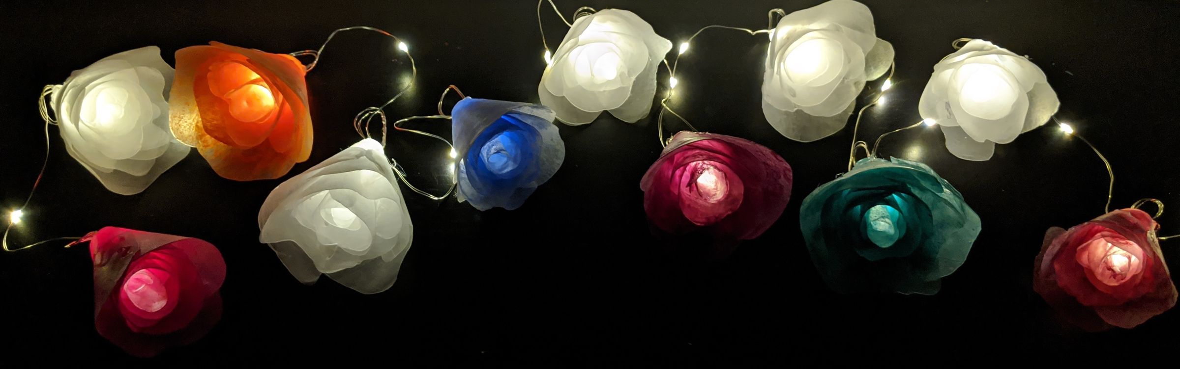 Hot Glue Flower Lights 10 Steps (with Pictures) Instructables