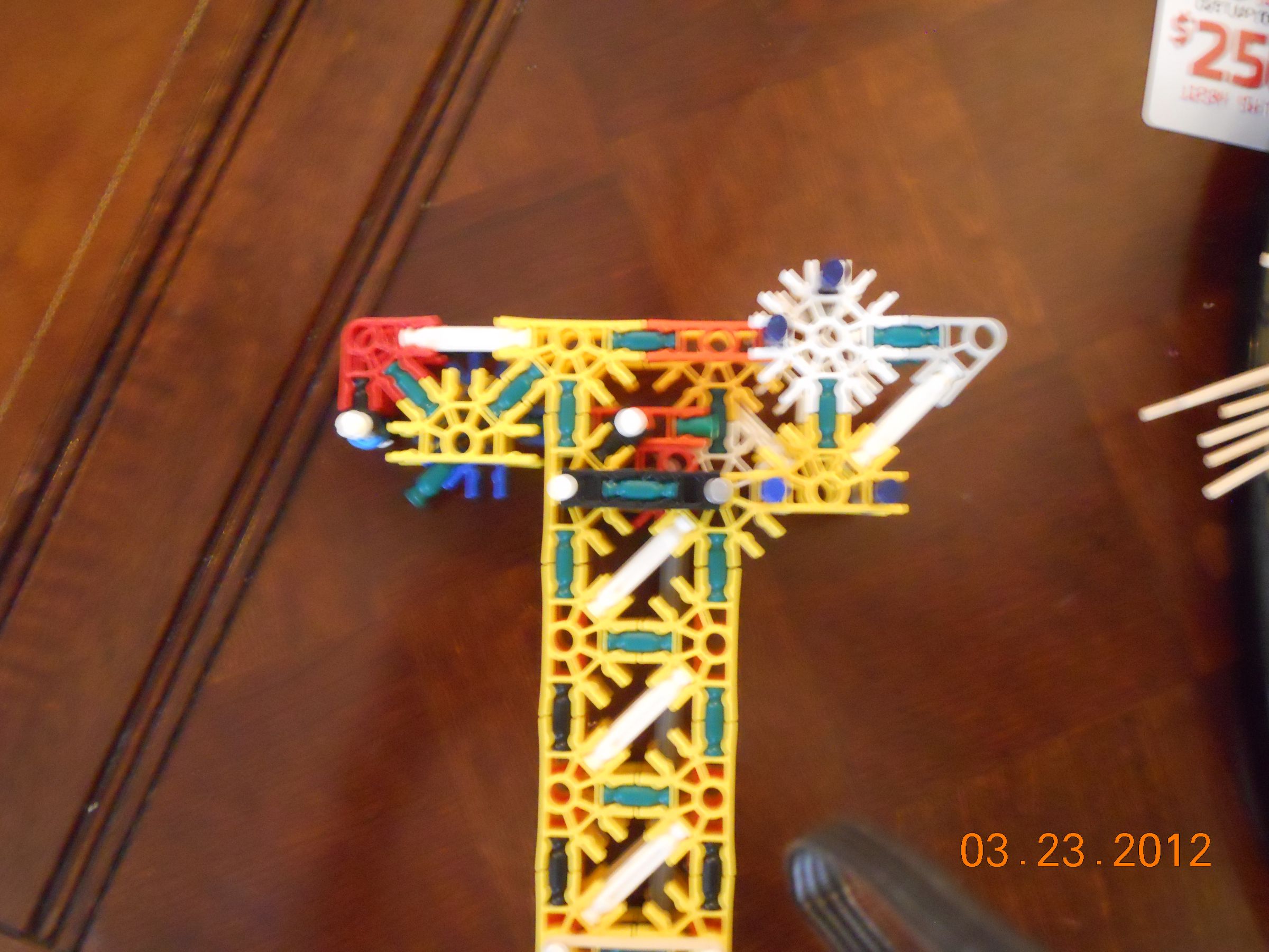 Knex Machine Gun Pistol (No Complicated Mech)