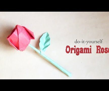 DIY : Origami Rose