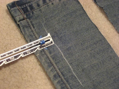 Prepare the Old Hem to Be Re-used