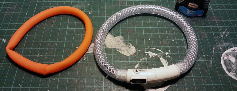 Finished LED Collar 