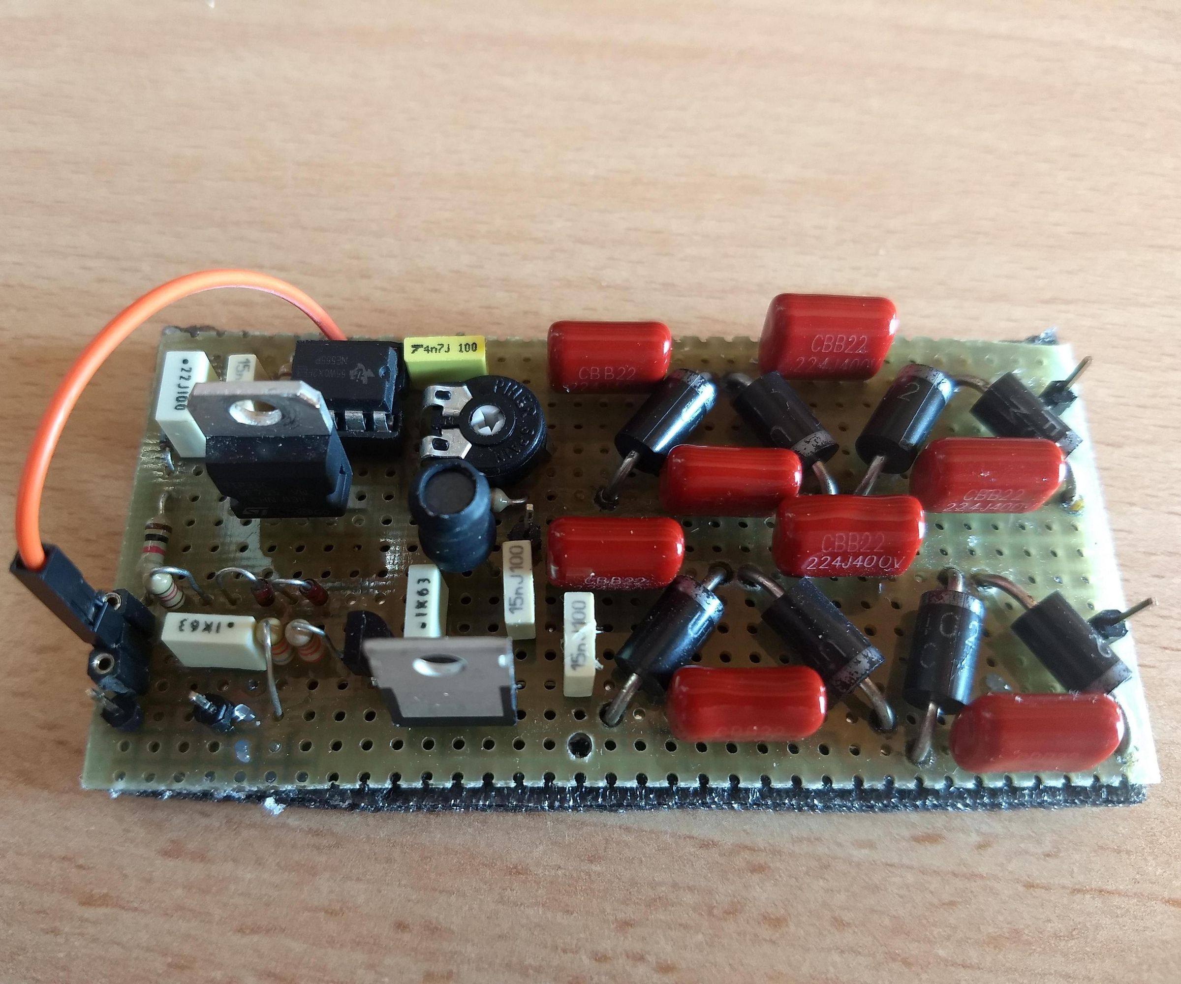 Adjustable High DC Voltage Generator