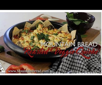 Mountain Bread™ - Roasted Veggie Quiche