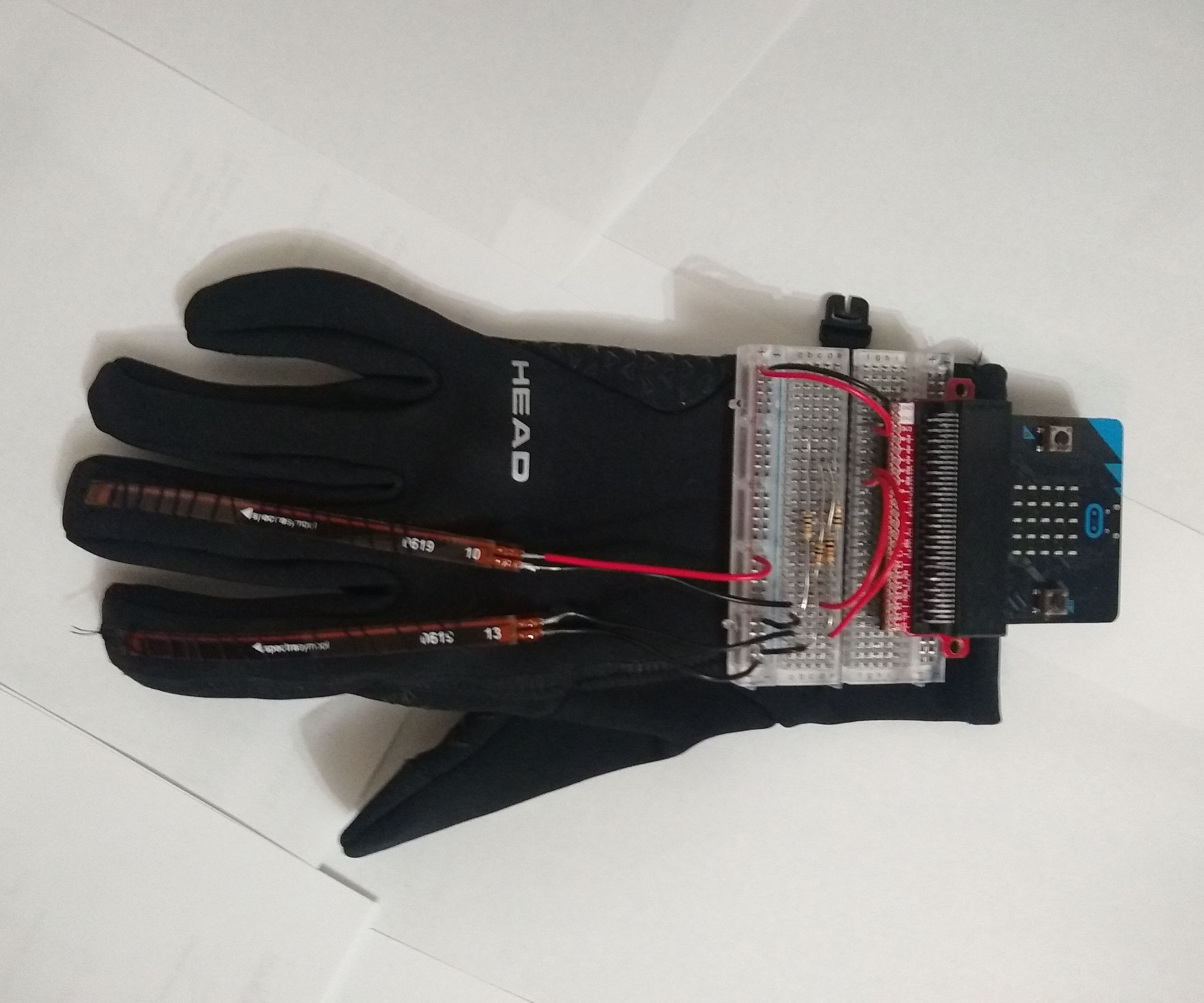 Remote Car Glove Controller