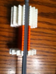 Use White and Orange Make a Barrel
