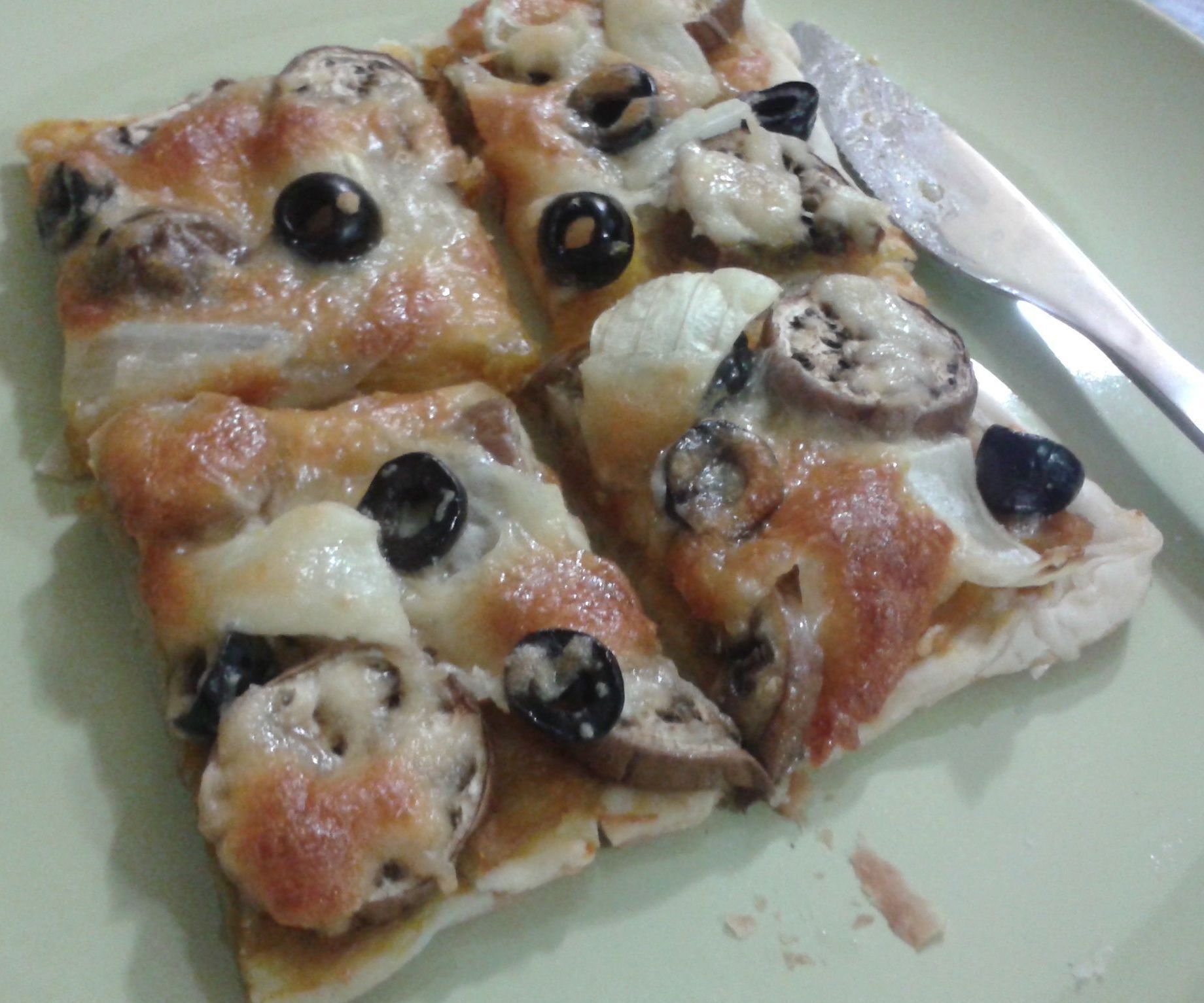Pumpkin Based Vegetarian Pizza