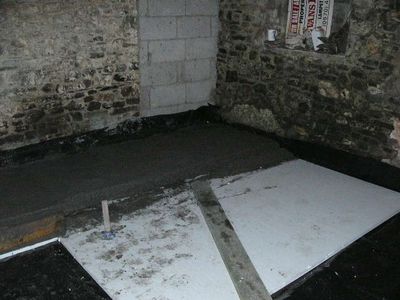 Floor Slab Installation.