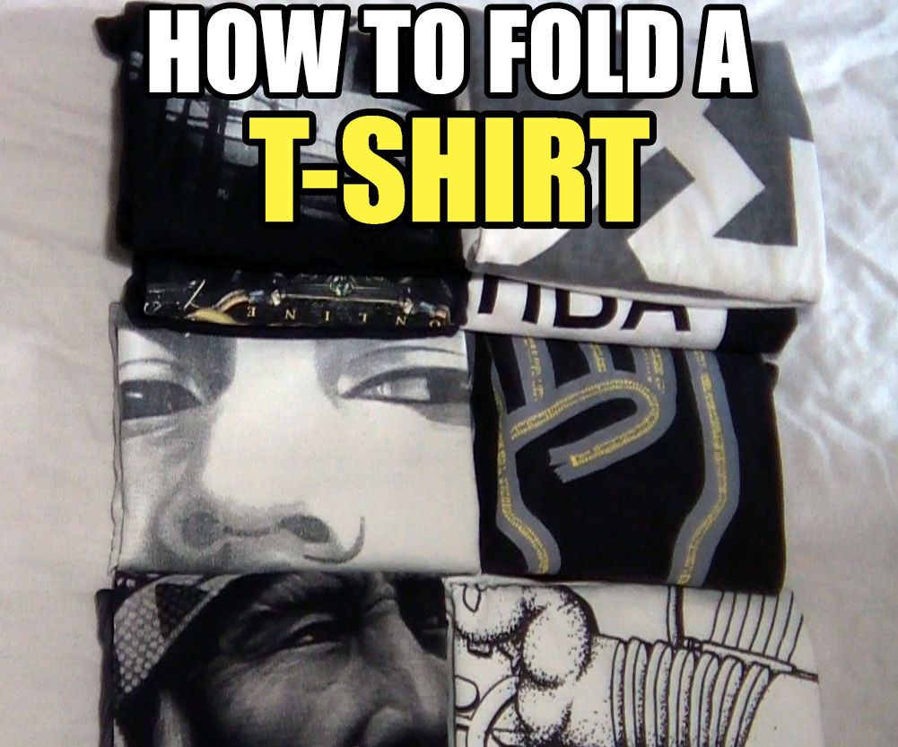 How to Fold a T-Shirt
