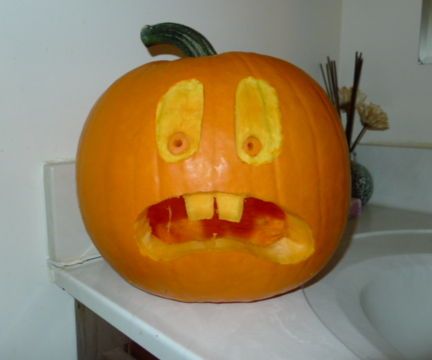 Pumpkin Sculpture 2014