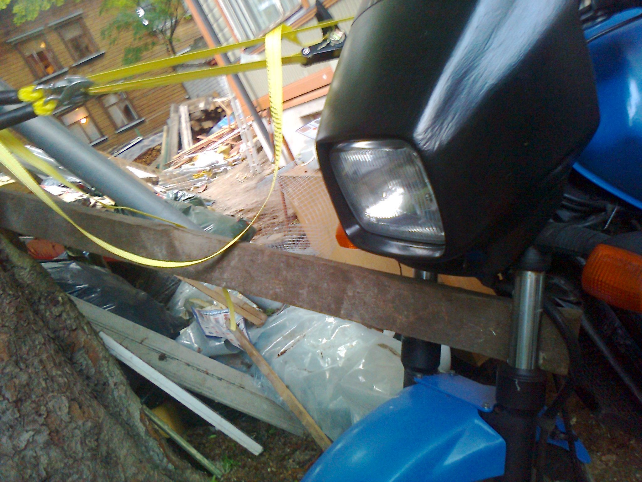Straighten Bent Handlebar on Motorcycle Instructables