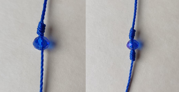 Insert Beads and Make the 10 Franciscan Knots