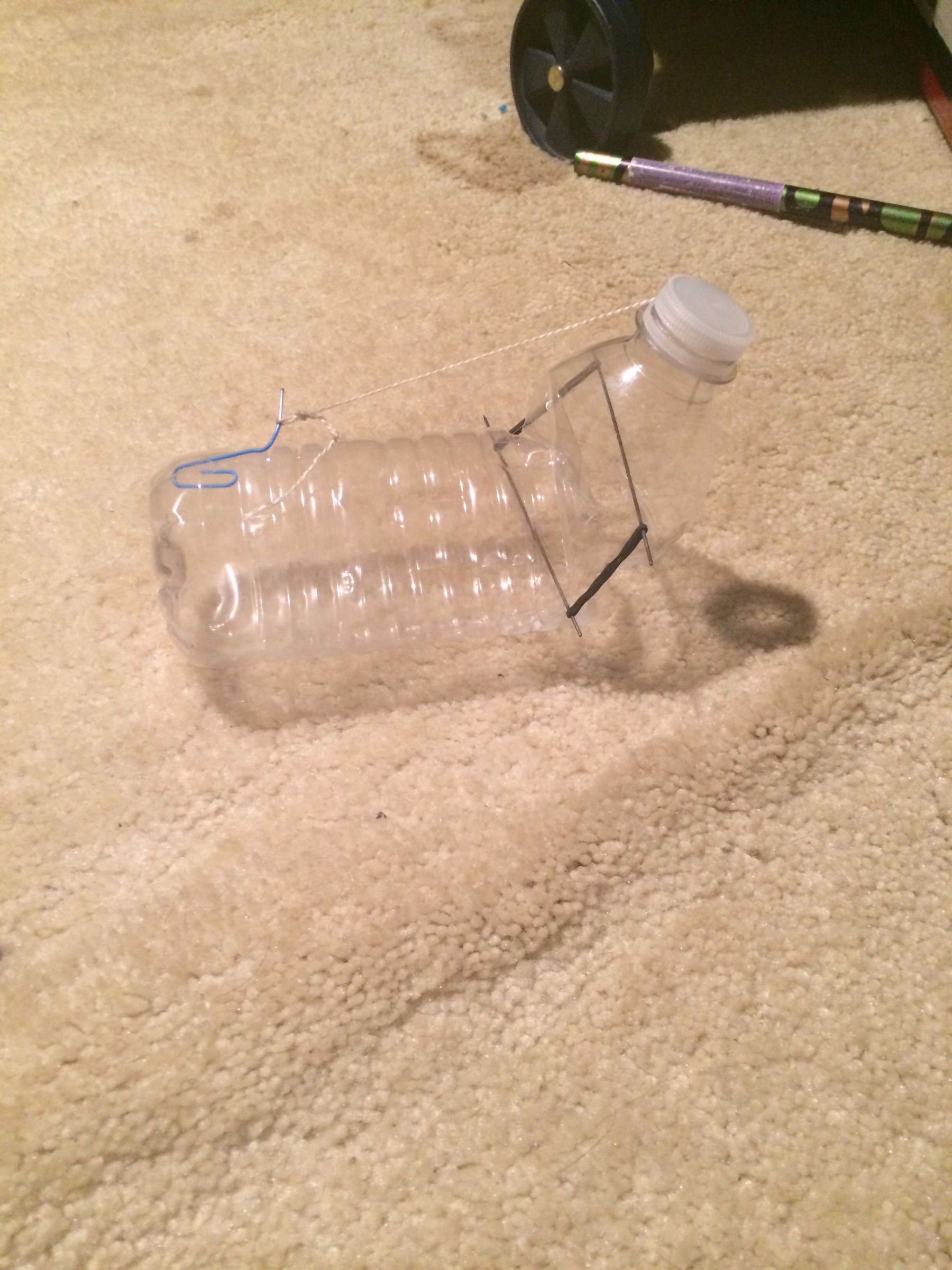 Water Bottle Mouse Trap