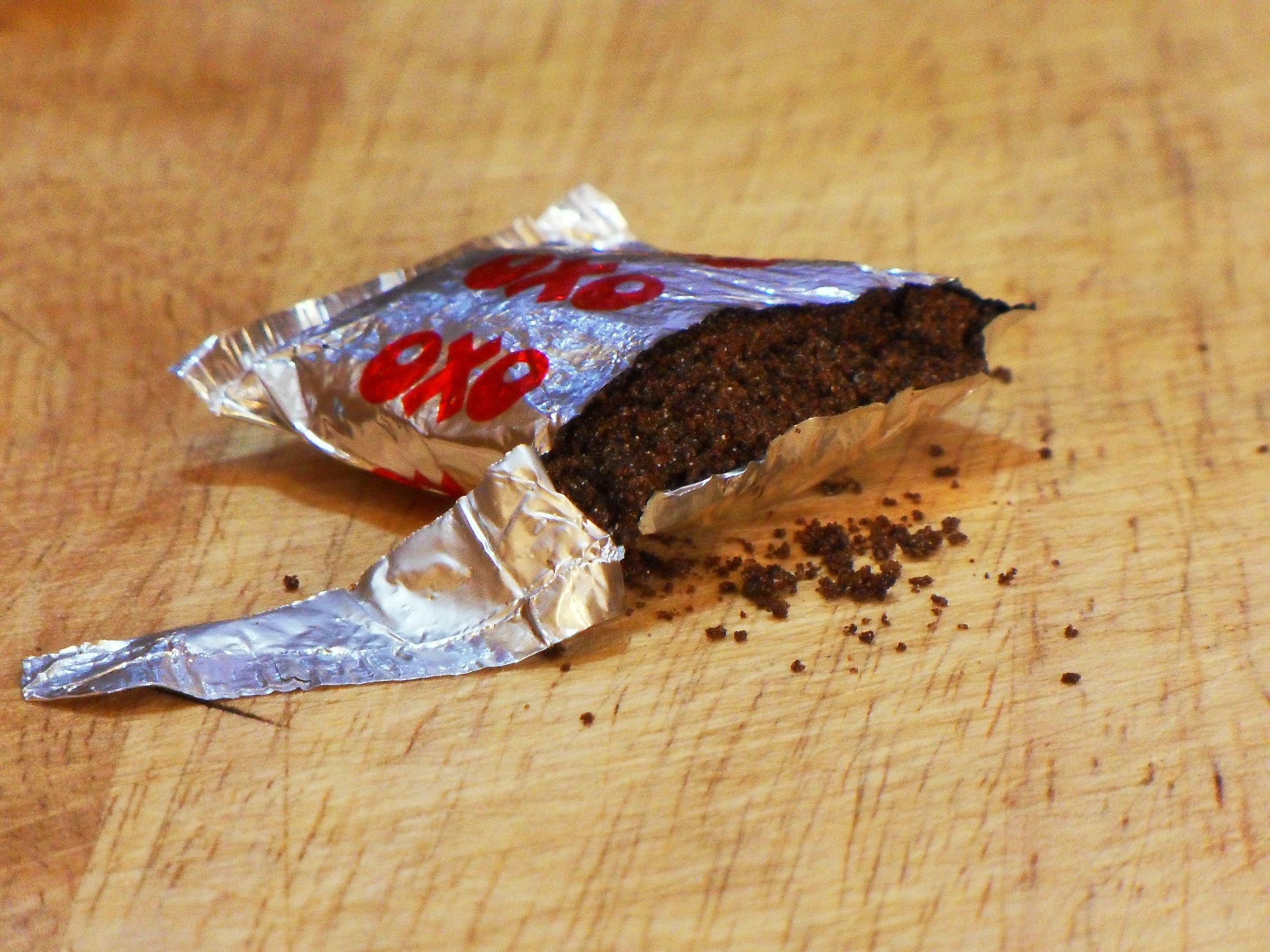 How to Open an Oxo (stock) Cube 4 Steps Instructables