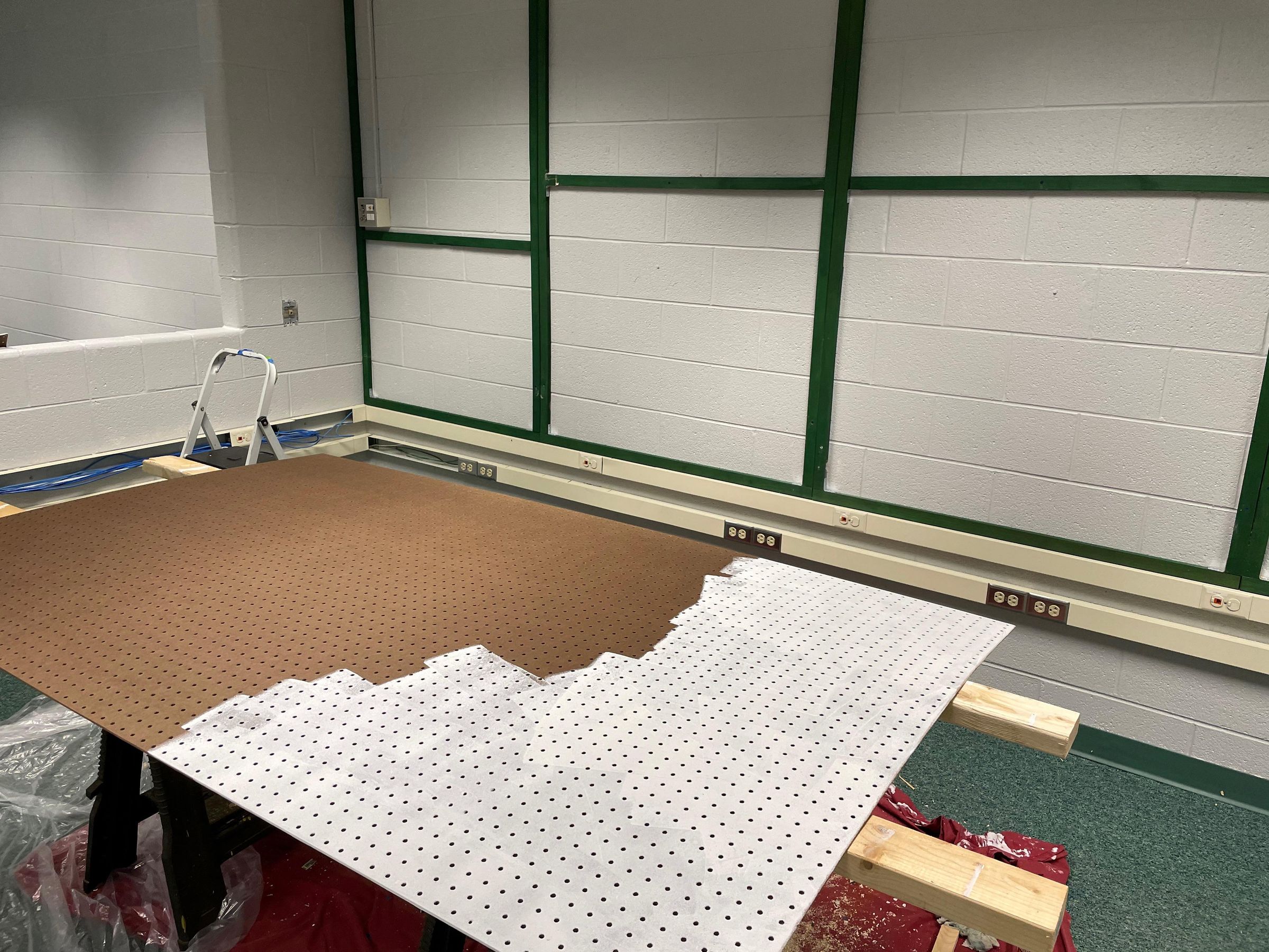 Rainbow LED Pegboard Wall 6 Steps Instructables