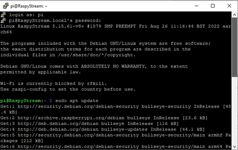 Software Get Your Raspberry Runing