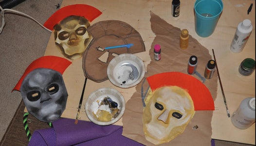 How to Contruct and Paint a Death Eater Mask