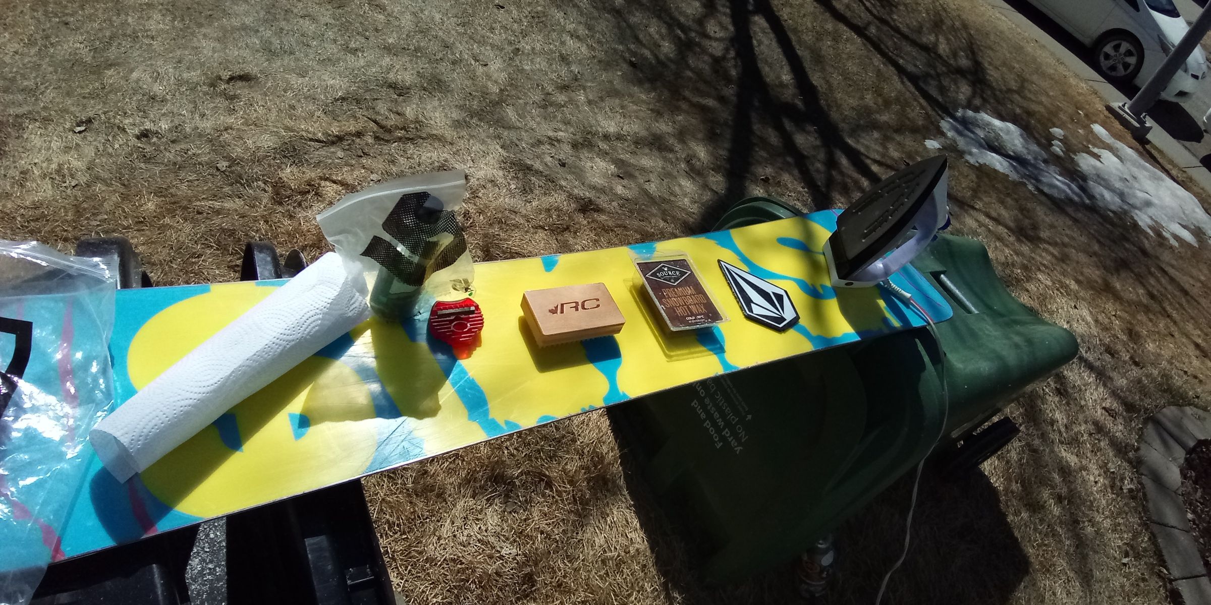 How to Wax Your Snowboard 11 Steps Instructables