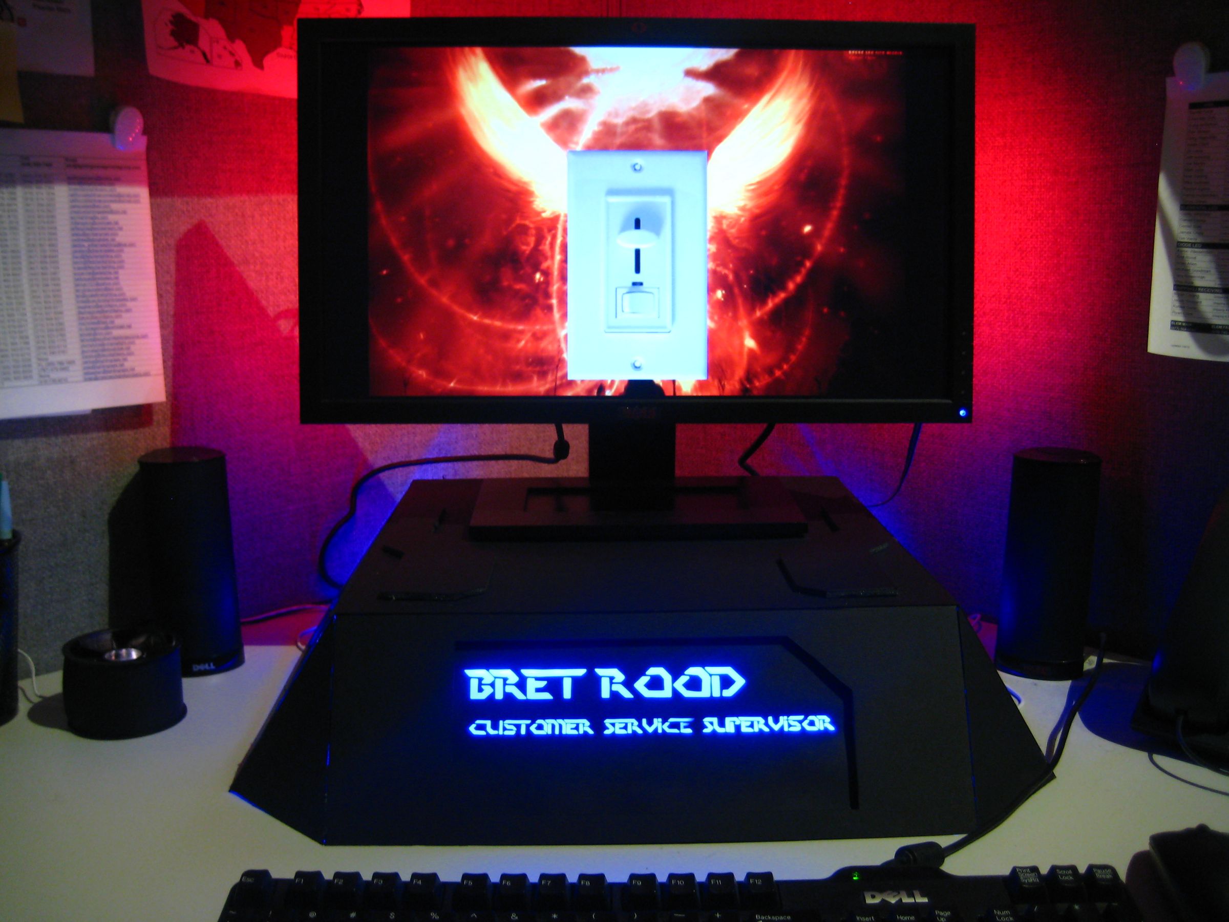 The Minotaur Monitor Stand