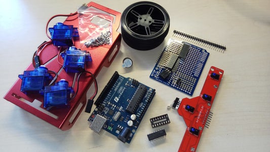 DIY Arduino Line Following Robot : 5 Steps - Instructables