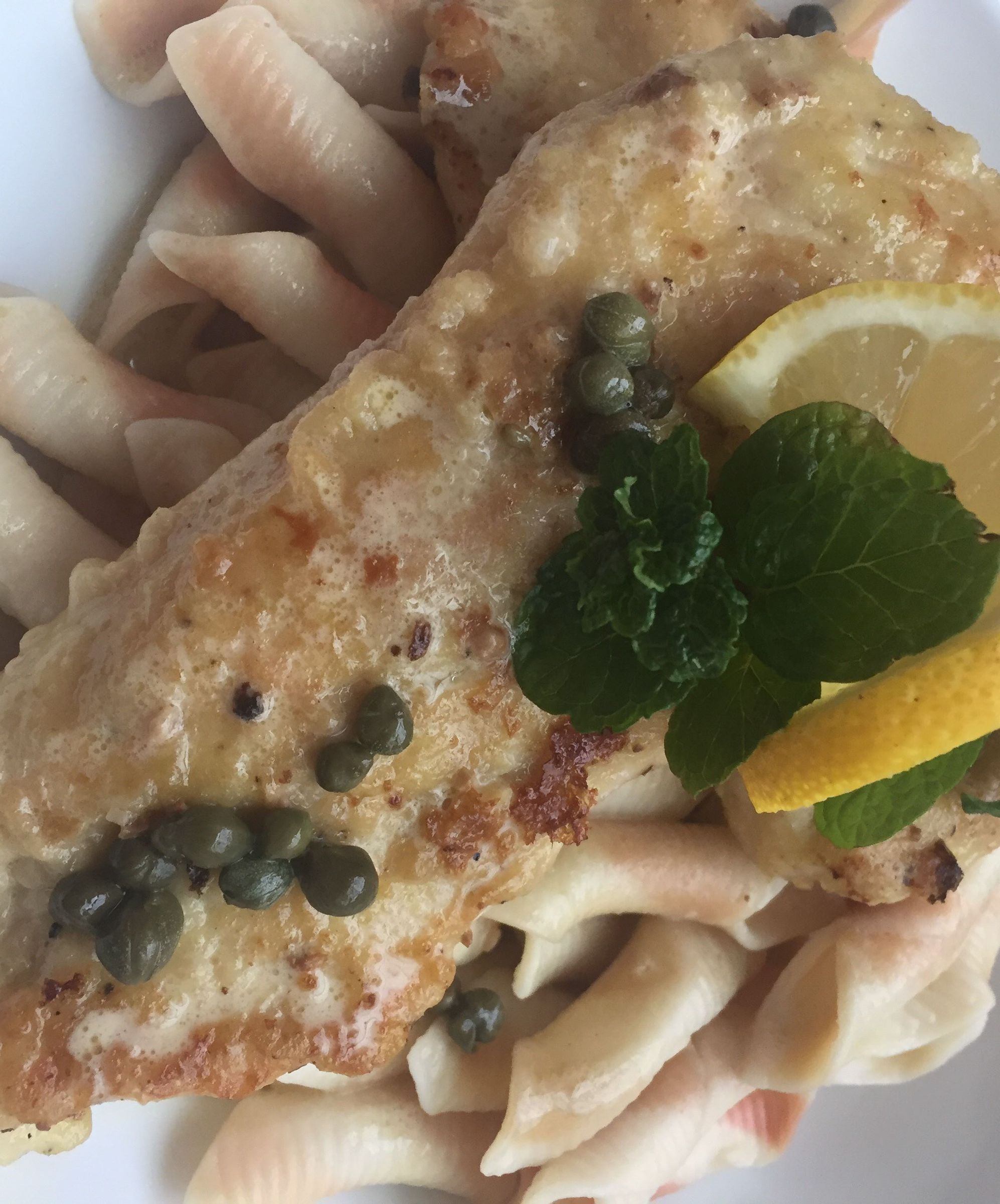 Creamy Lemon Garlic Chicken Piccata