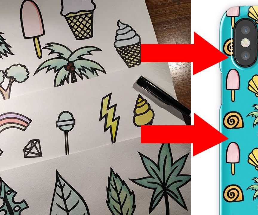 ​How to Make Pattern Artworks for Digital Prints and Products