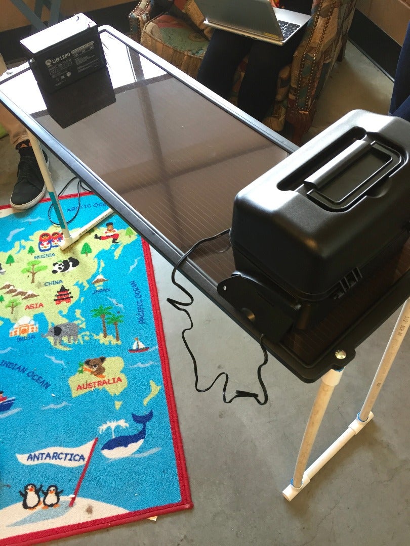 How to Make a Solar Power Table