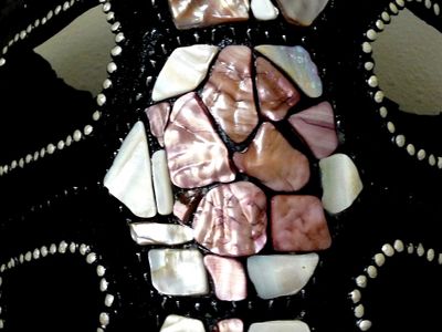Turtle Shell Mosaic Sconce